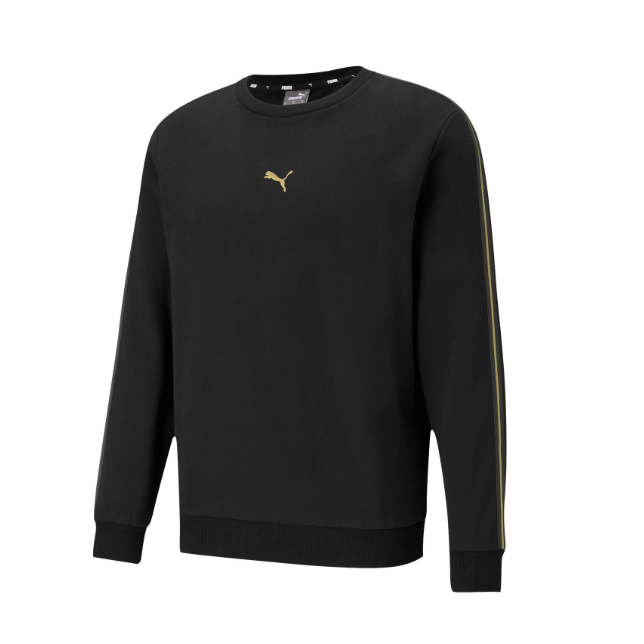 PUMA/彪马潮流秋季新款男子运动套头圆领卫衣587665-01 587665-02