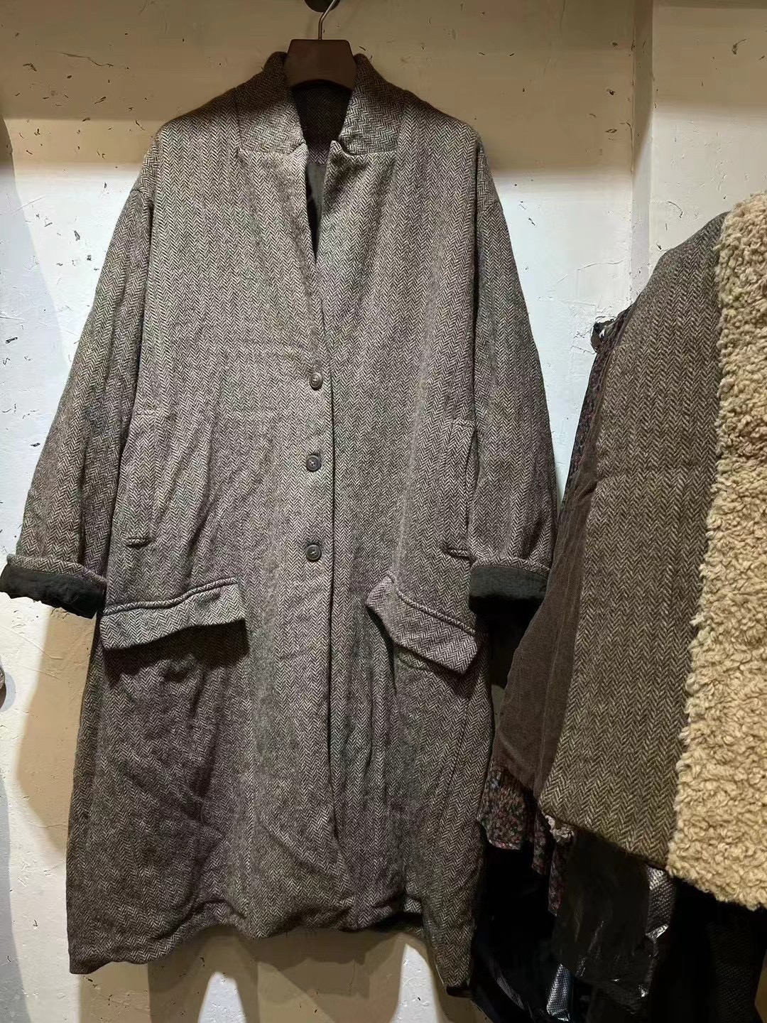 禾月分享衣路走来休闲羊毛大衣