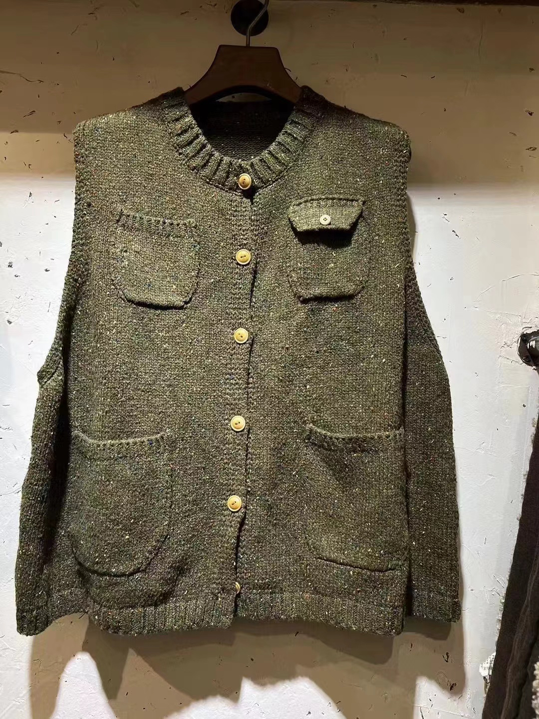 禾月分享衣路走来羊毛针织马甲