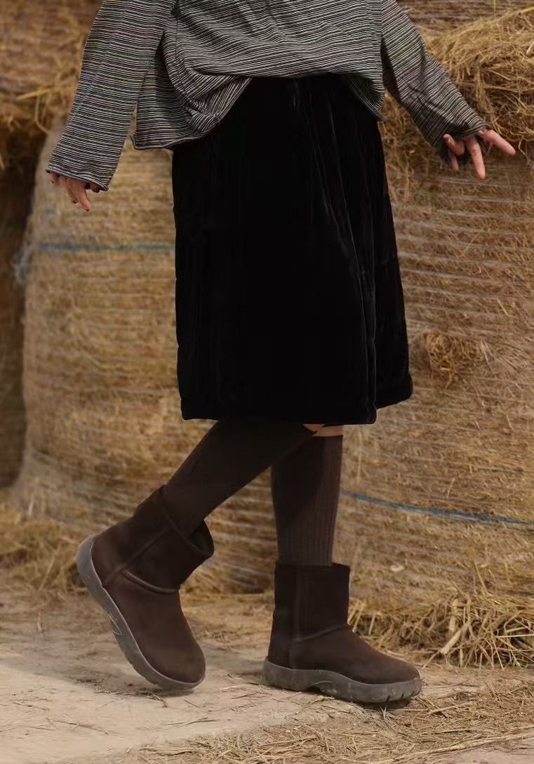 禾月分享古兰木丝绒棉短裤