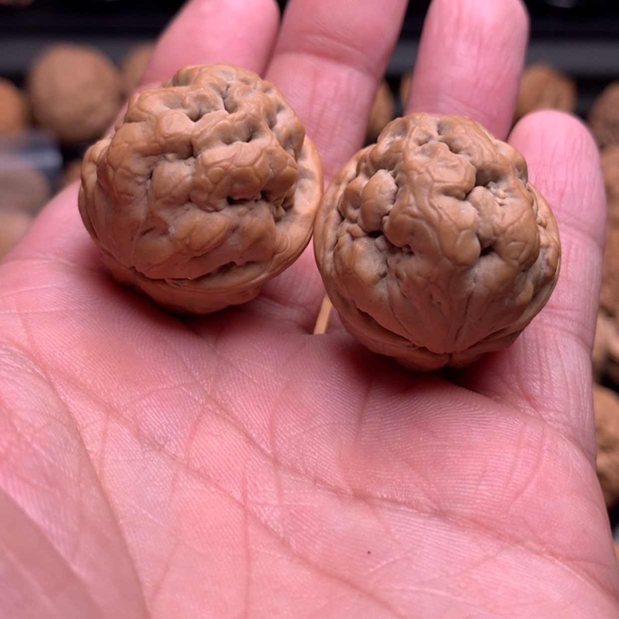 【闪购商品】文玩核桃把件鹭*人