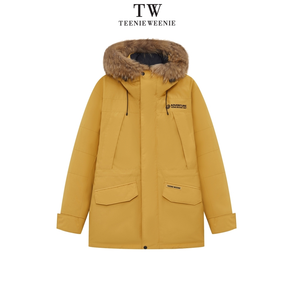 TeenieWeenie小熊男女同款工装羽绒服25年新款外套TNJD258C04I