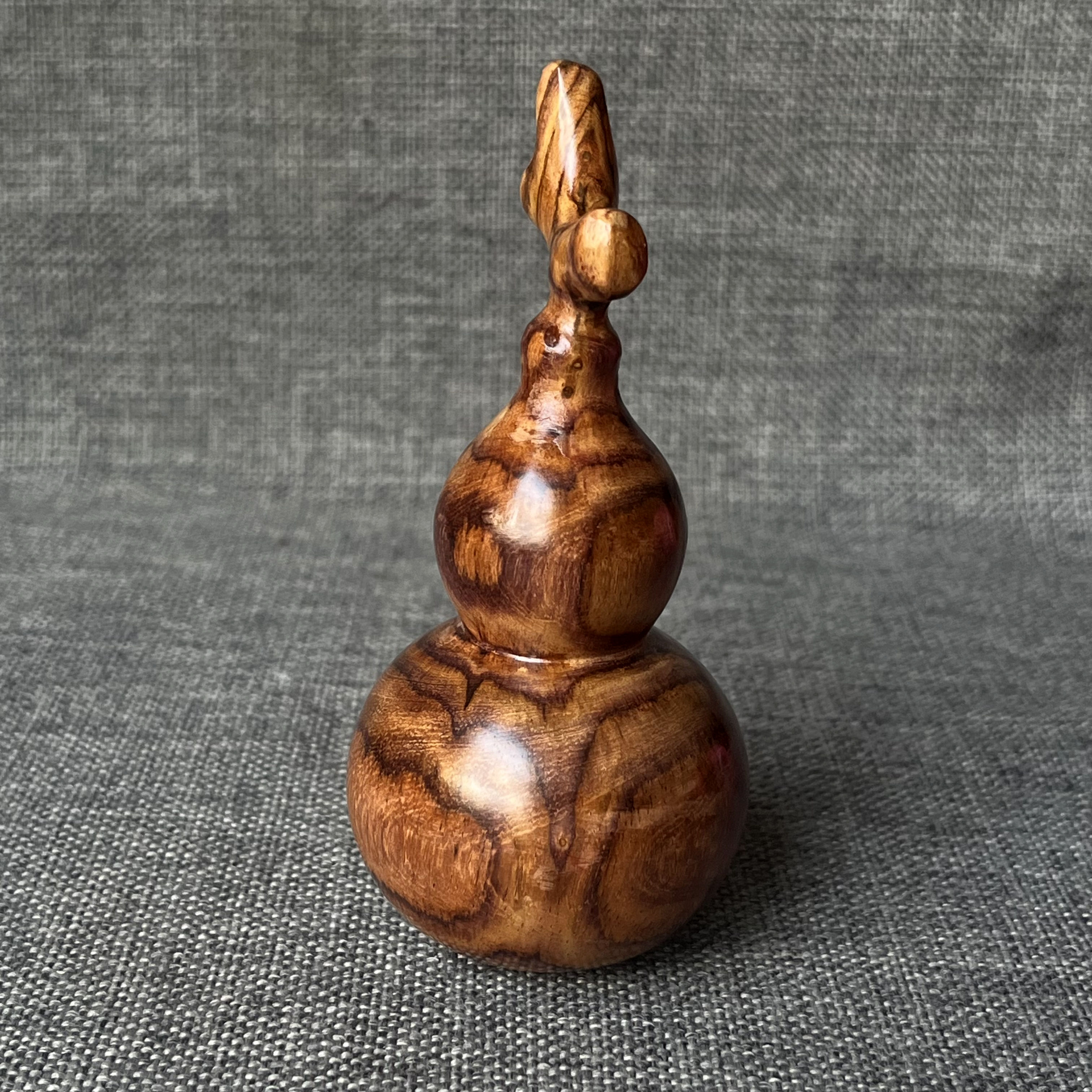 海南黄花梨实木摆件葫芦静物装饰雕刻桌面饰品送礼祝福家里办公室