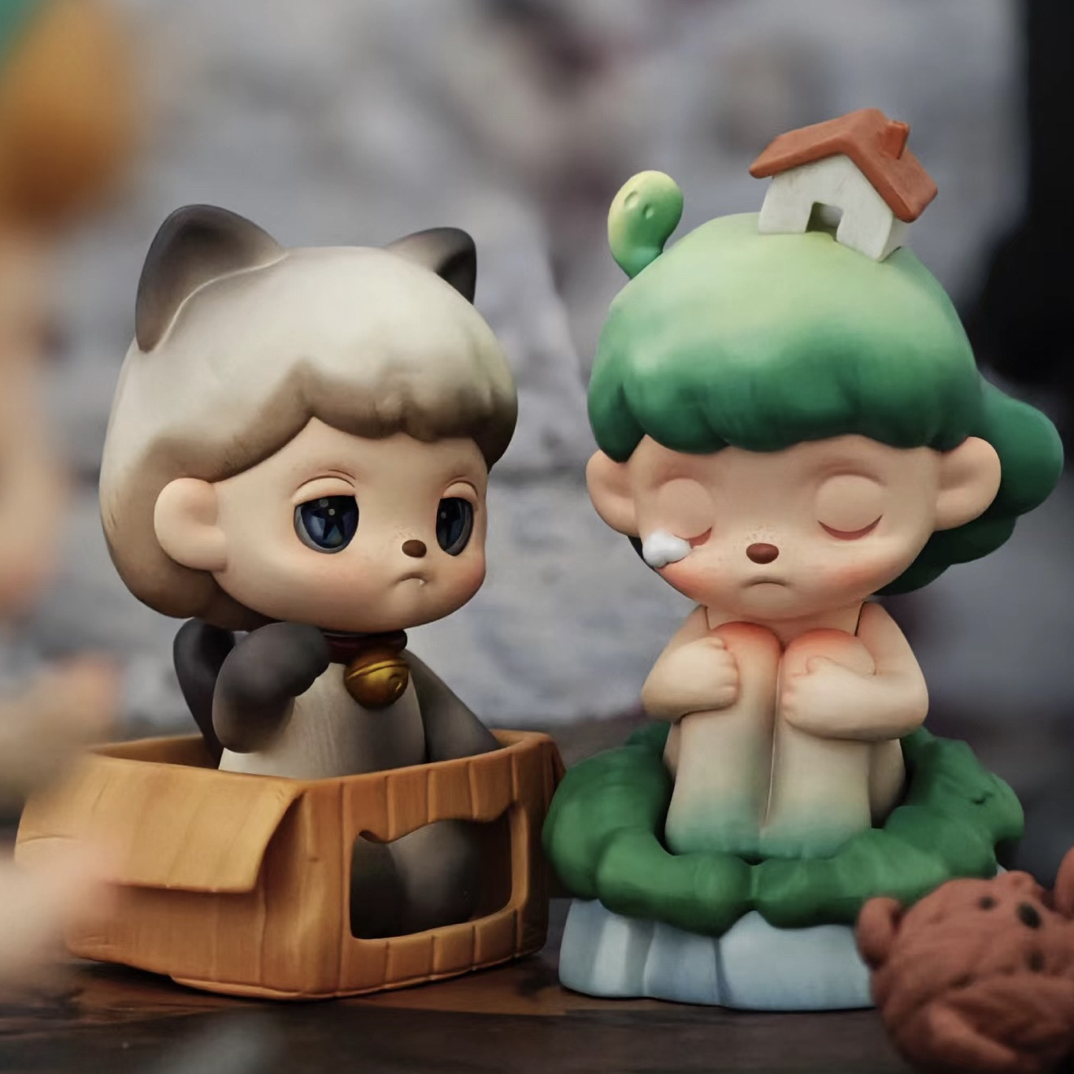 【拆盒】阿默ANMOO不完美的世界系列盲盒潮玩手办