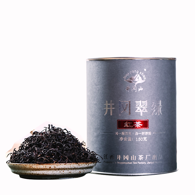 井冈翠绿新茶高山制茶红茶好茶小种叶散装口粮红茶罐装送礼浓醇型