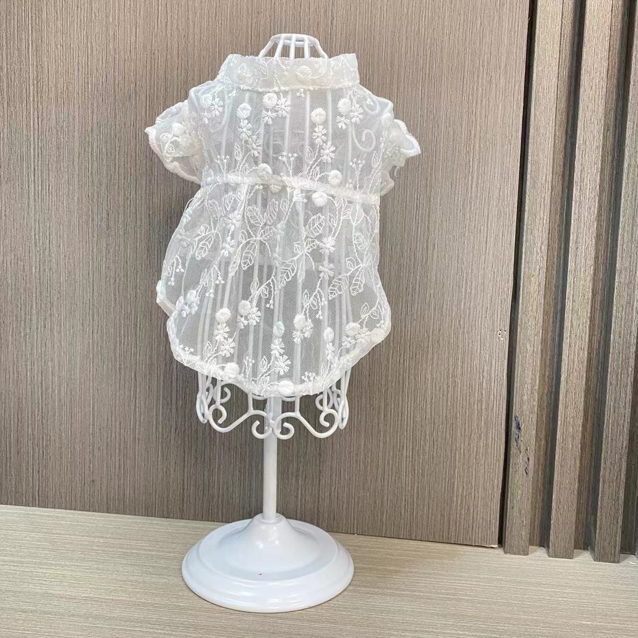 狗狗猫咪衣服公主蕾丝裙子夏季薄款尺码手工质量