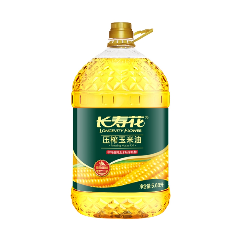 长寿花压榨玉米油 5.68L