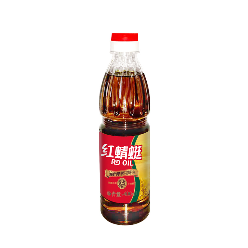 红蜻蜓潼南小榨菜籽油400mL