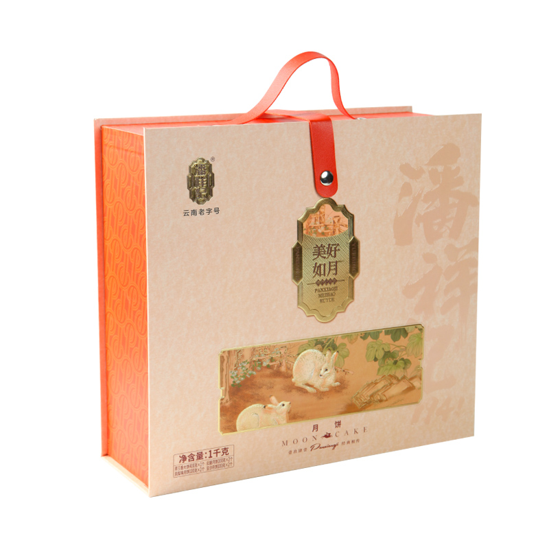 潘祥记美好如月（月饼礼盒）1kg