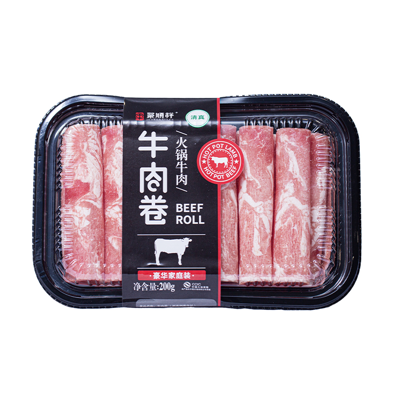 聚顺祥豪华牛肉卷豪华家庭装200g