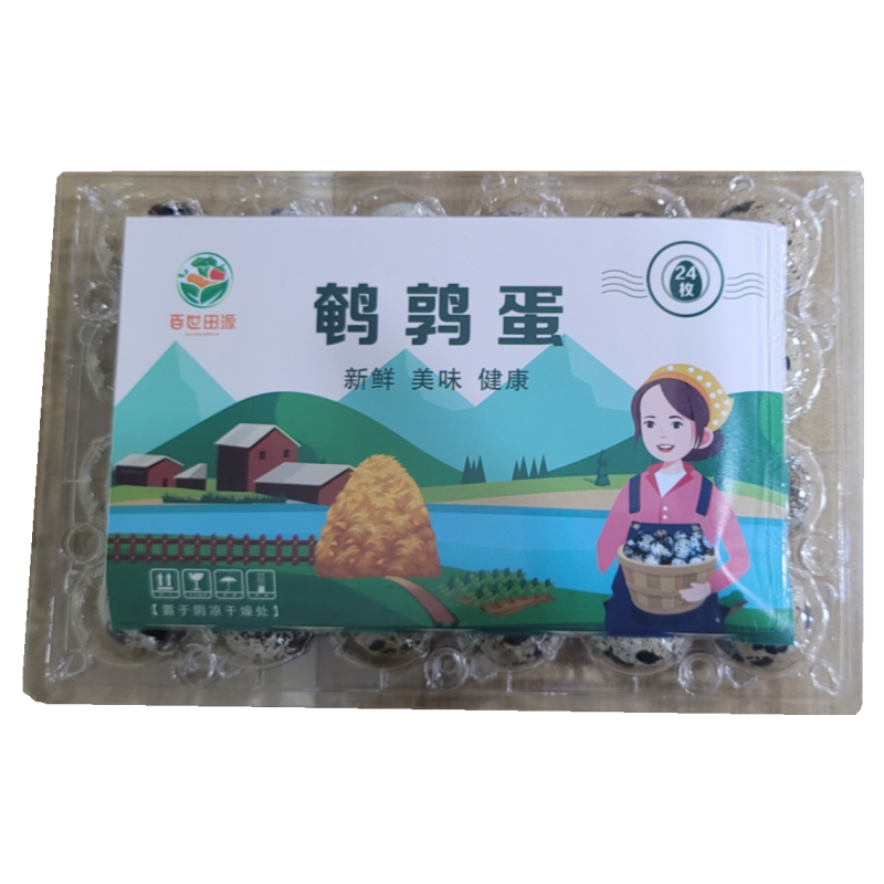 鹌鹑蛋24枚