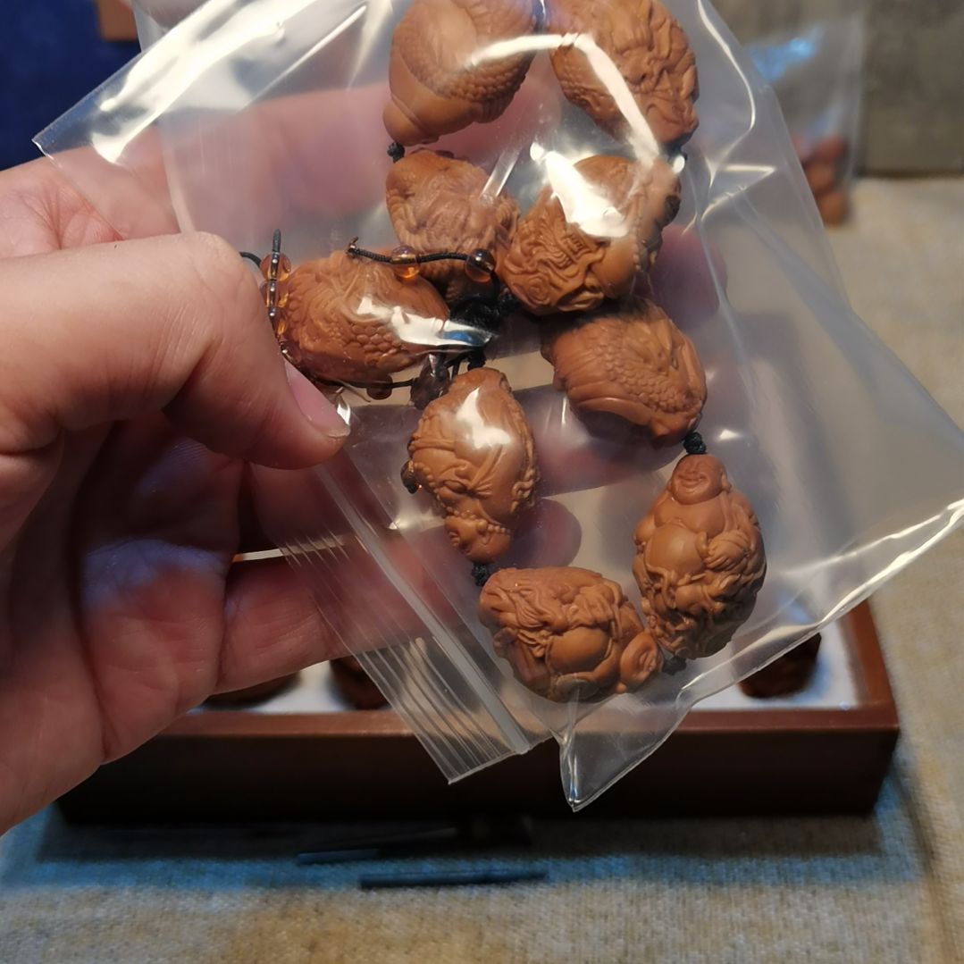 【闪购商品】橄榄核核雕爱*鬼