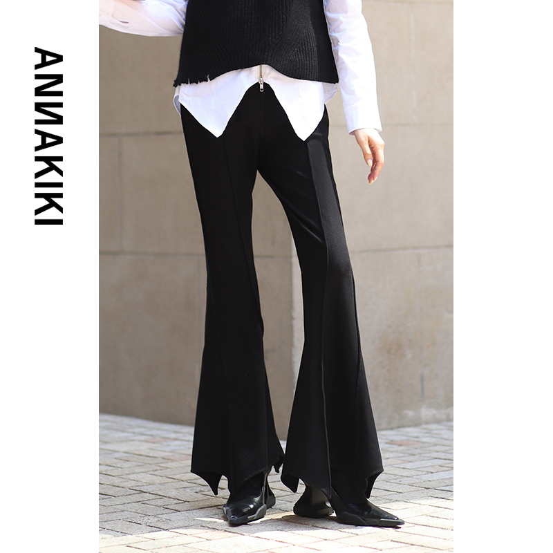 ANNAKIKI  3D扭曲星型长裤 3B31233009A