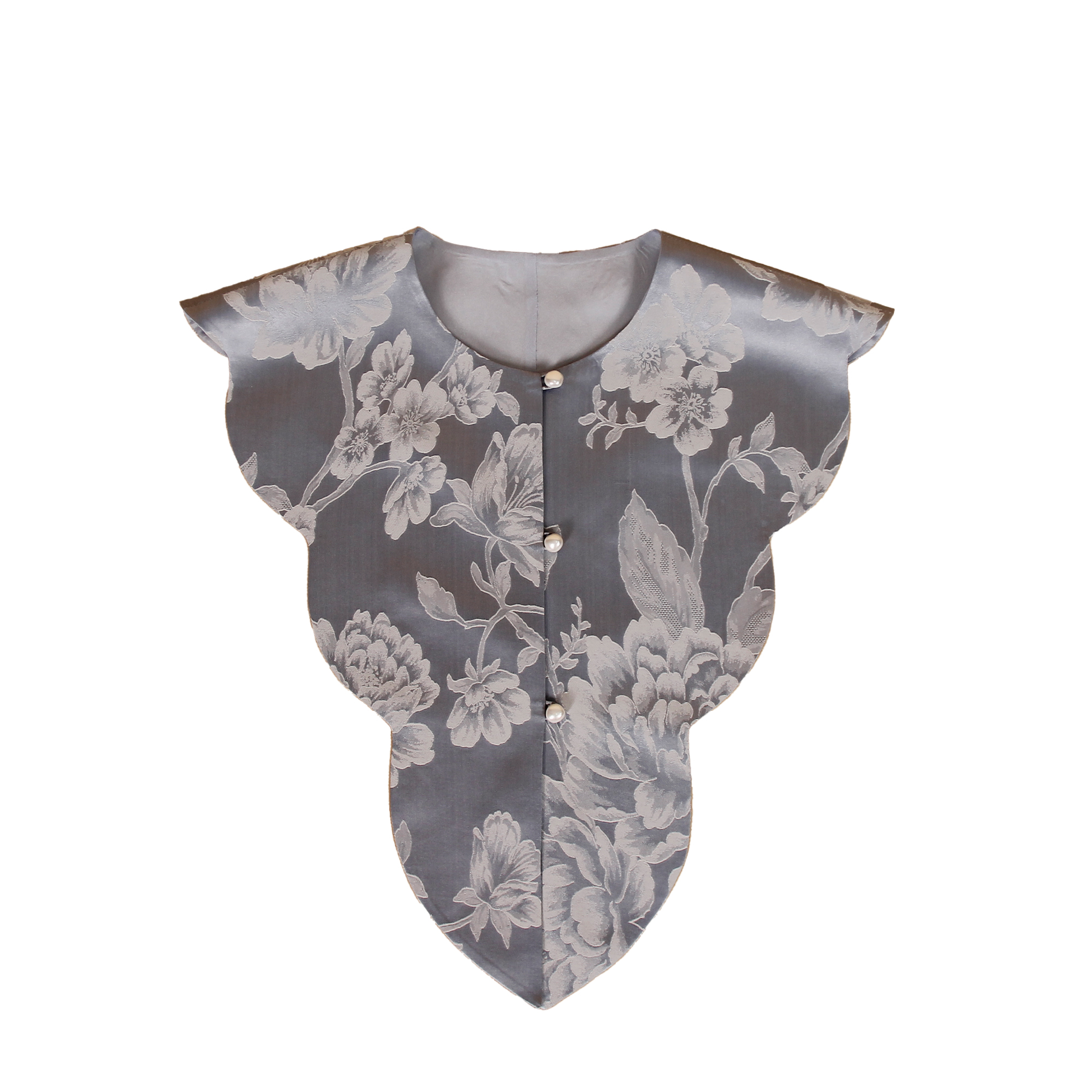 【京绣】国风云肩 时尚气质百搭真丝提花服饰配件 复古小披肩YJ1000