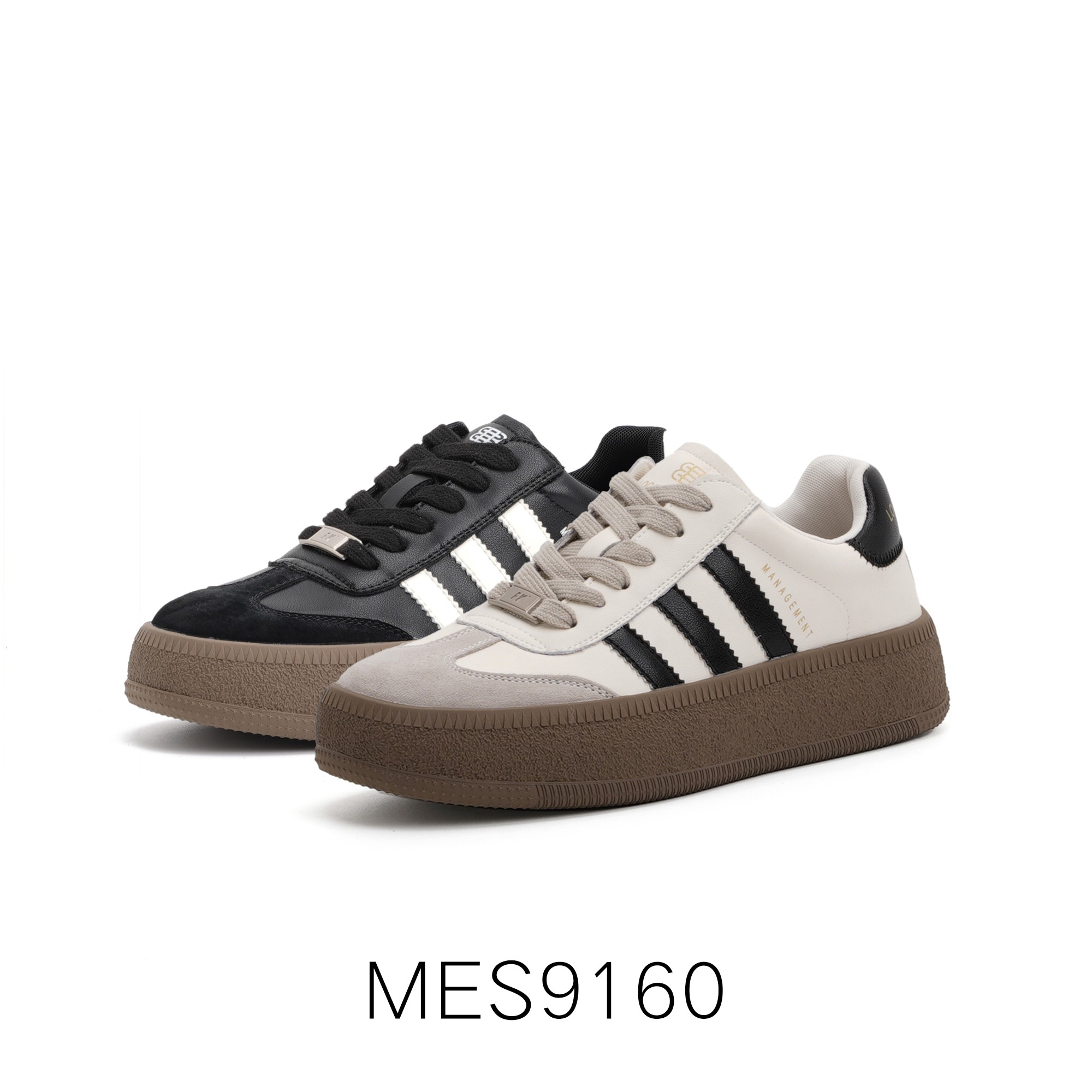 高端平底低帮潮流百搭舒适精品女鞋-MES9160