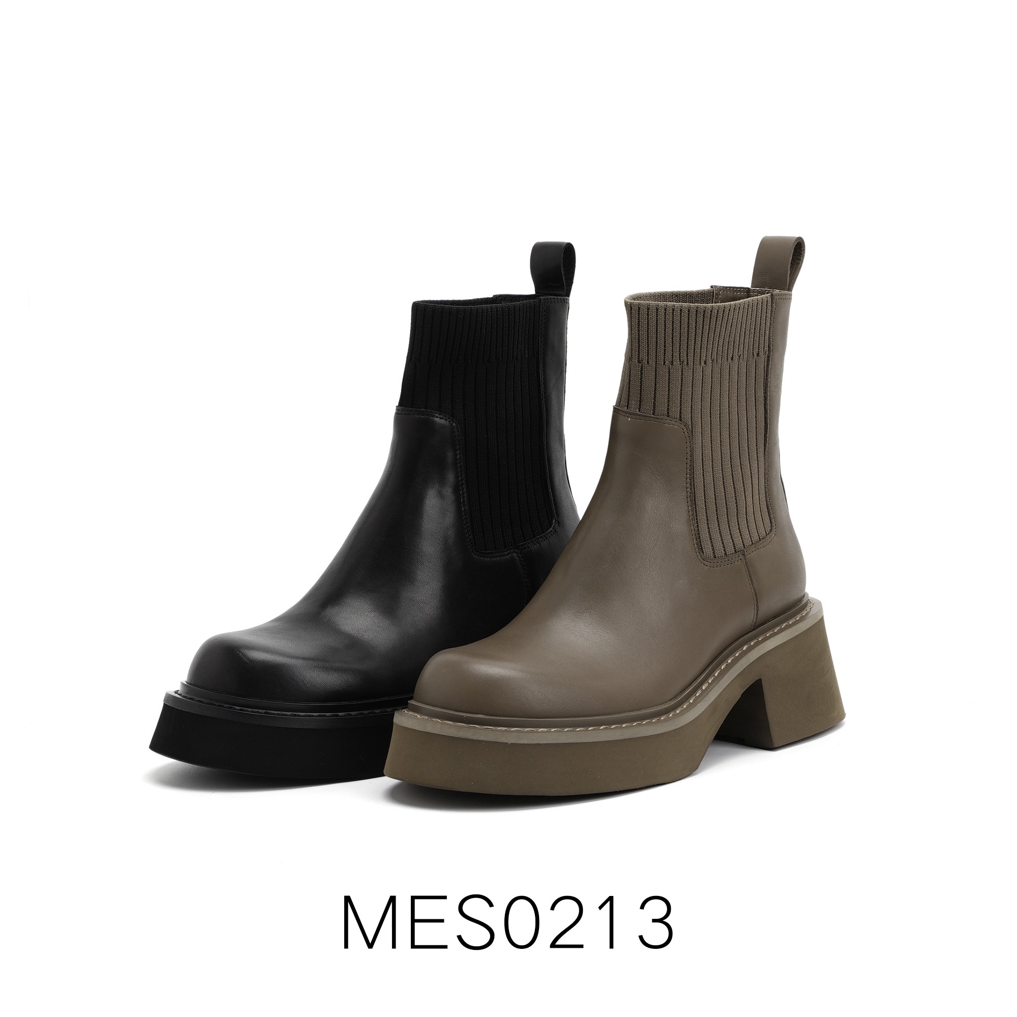 MELODIE/麦露迪高端时尚圆头厚底潮流百搭舒适精品女鞋-MES0213