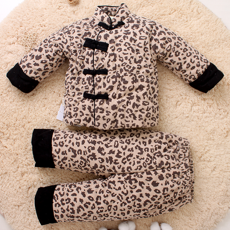 宝宝手工棉花衣小孩婴儿冬季棉衣套装加厚中国风棉花手工棉衣