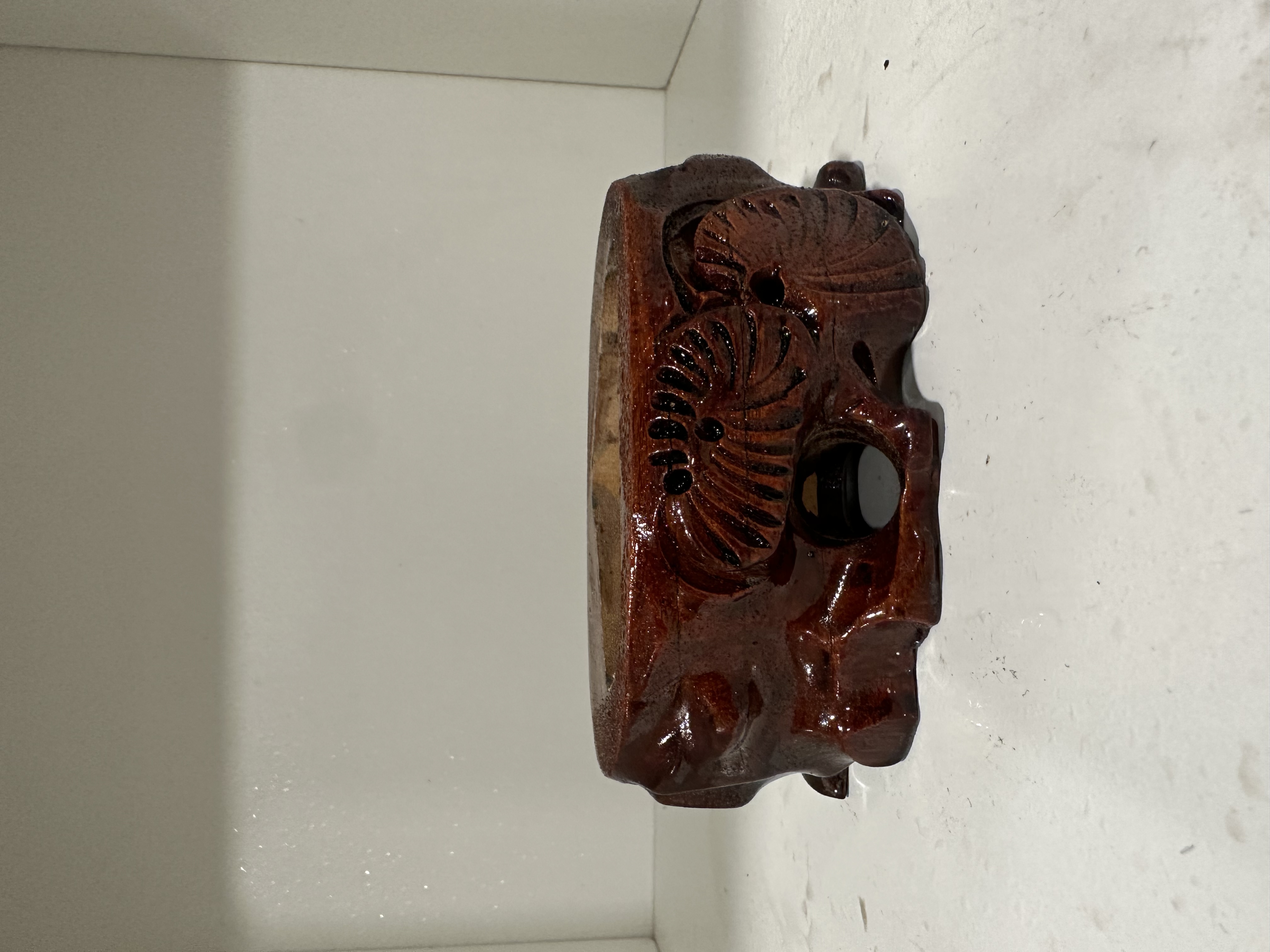 平安创意底座纯手工雕刻直播专用链接全手工全手工老物件龙纹