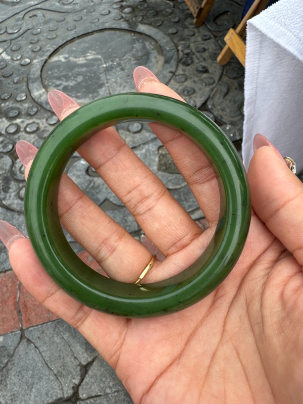 和田玉碧玉时尚手镯