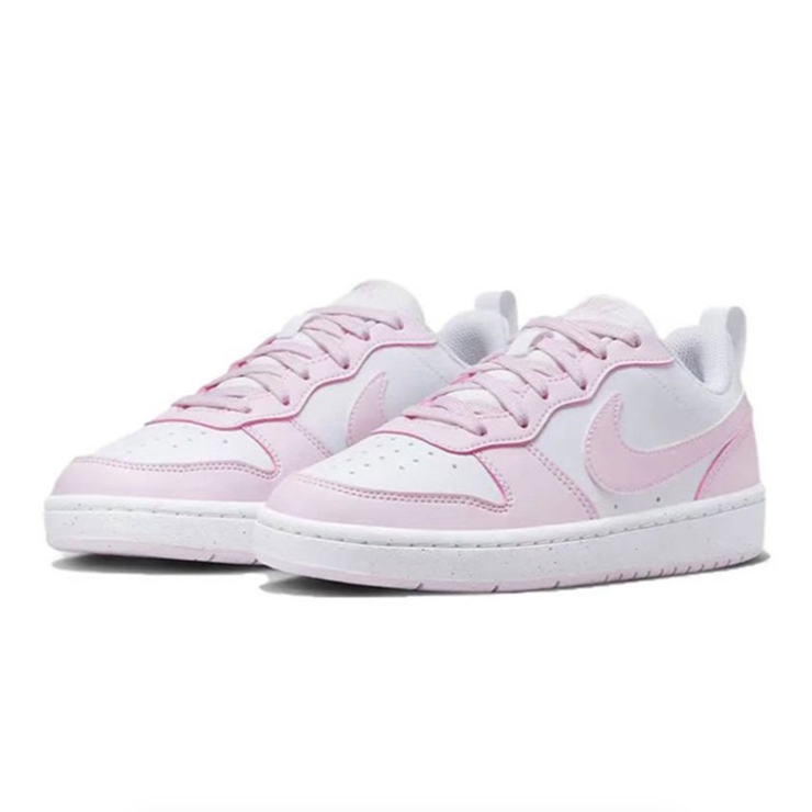 NIKE/耐克Nike耐克女鞋粉白低帮板鞋DV5456
