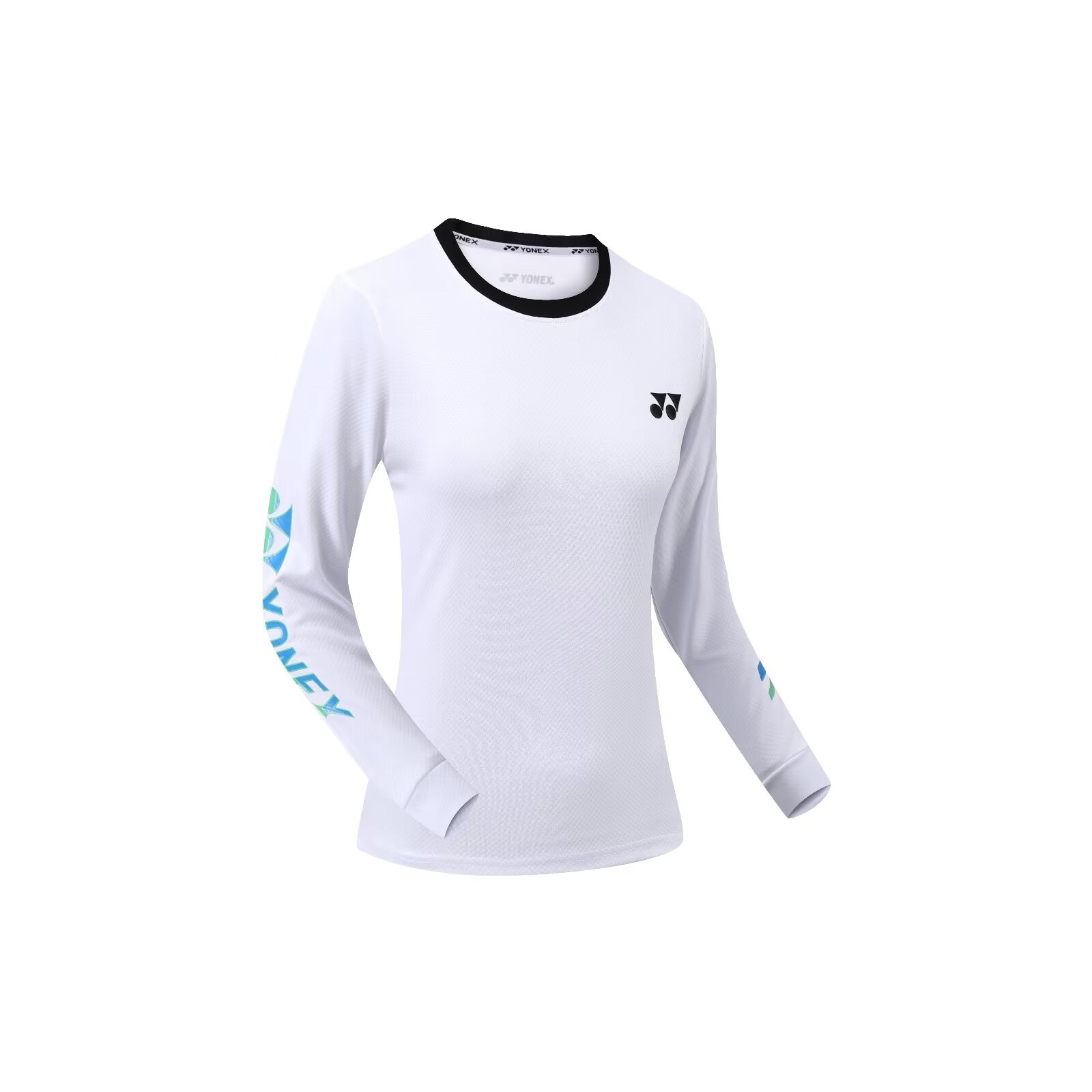 YONEX尤尼克斯羽毛球服长袖专业运动服透气休闲球服春秋训练定制