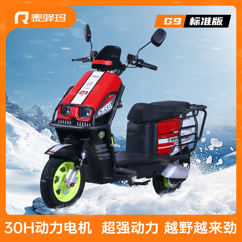 泰驿玛【整车】泰驿玛电摩系列G9 氮气加速 TCS仿侧滑 对置缸碟刹