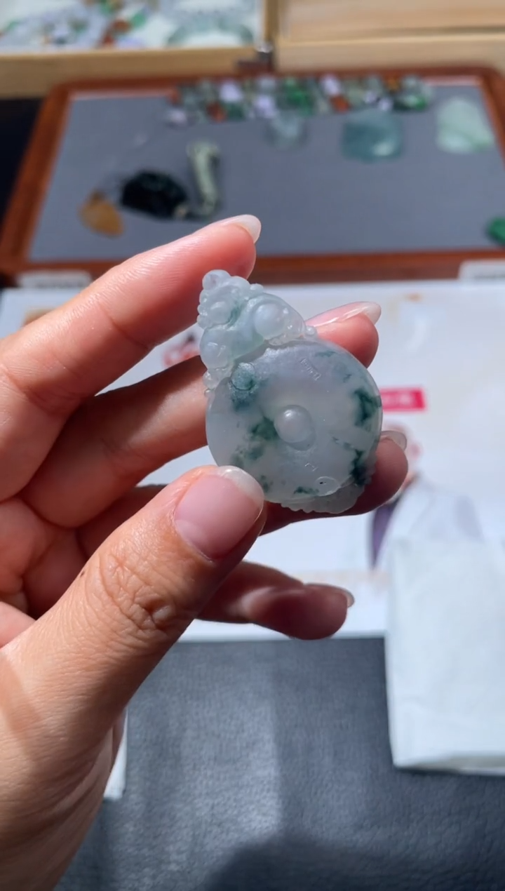 【闪购商品】定制翡翠未镶嵌07-18HDJT0039780