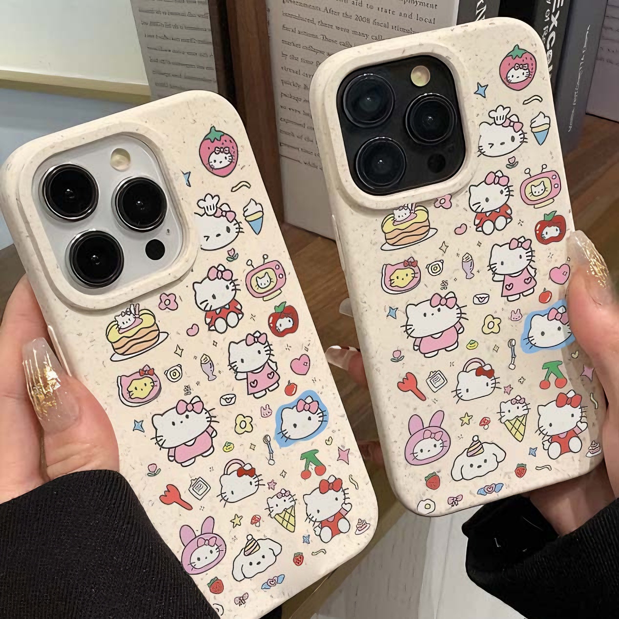 满屏KT猫适用iPhone15promax/14手机壳13女12华为/vivo/小米/oppo