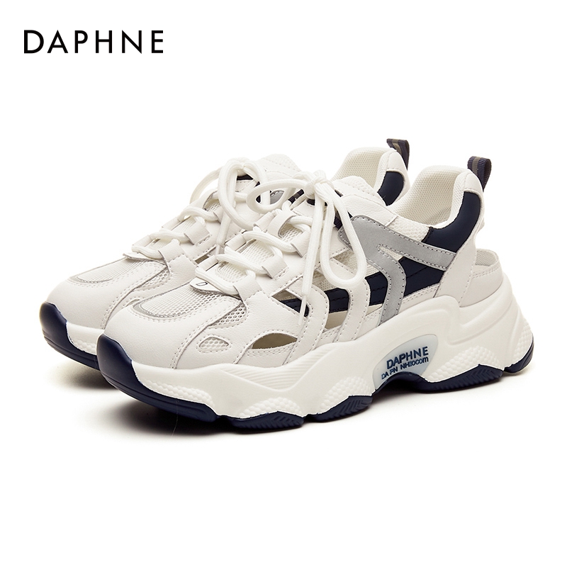 达芙妮女士运动凉鞋女款夏季2024新款厚底流行外穿女鞋夏款老爹鞋