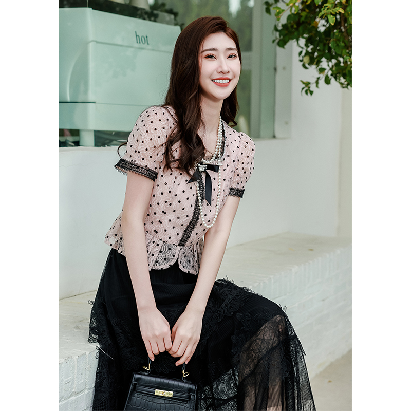 【初依专属】EVA OUXIU/伊华欧秀小香风套装42WTZ4463