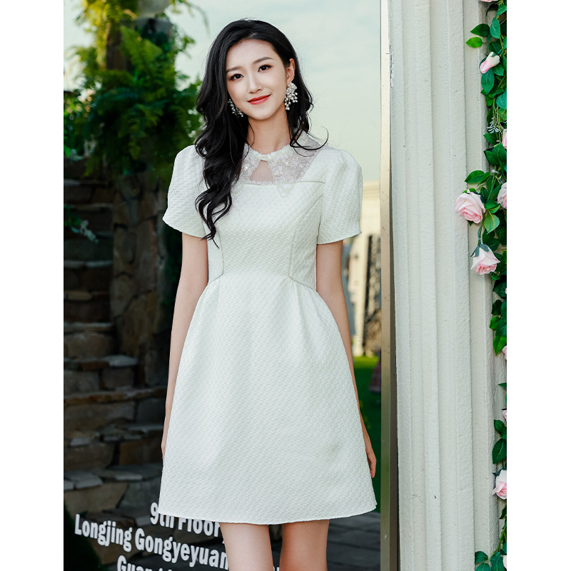 【达人专属】EVA OUXIU/伊华欧秀连衣裙42KAQ4848