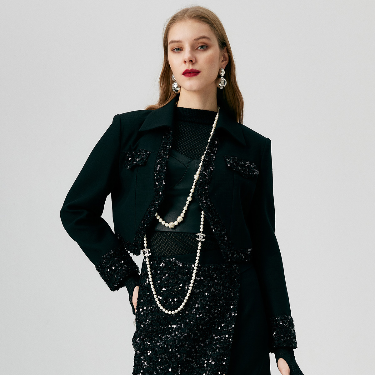 【小云总】EVA OUXIU/伊华欧秀小香风外套41KAS4350