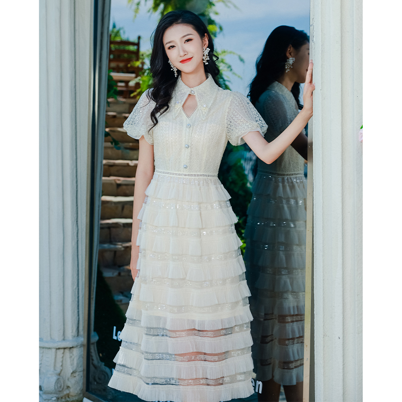 EVA OUXIU/伊华欧秀连衣裙42KAQ4792