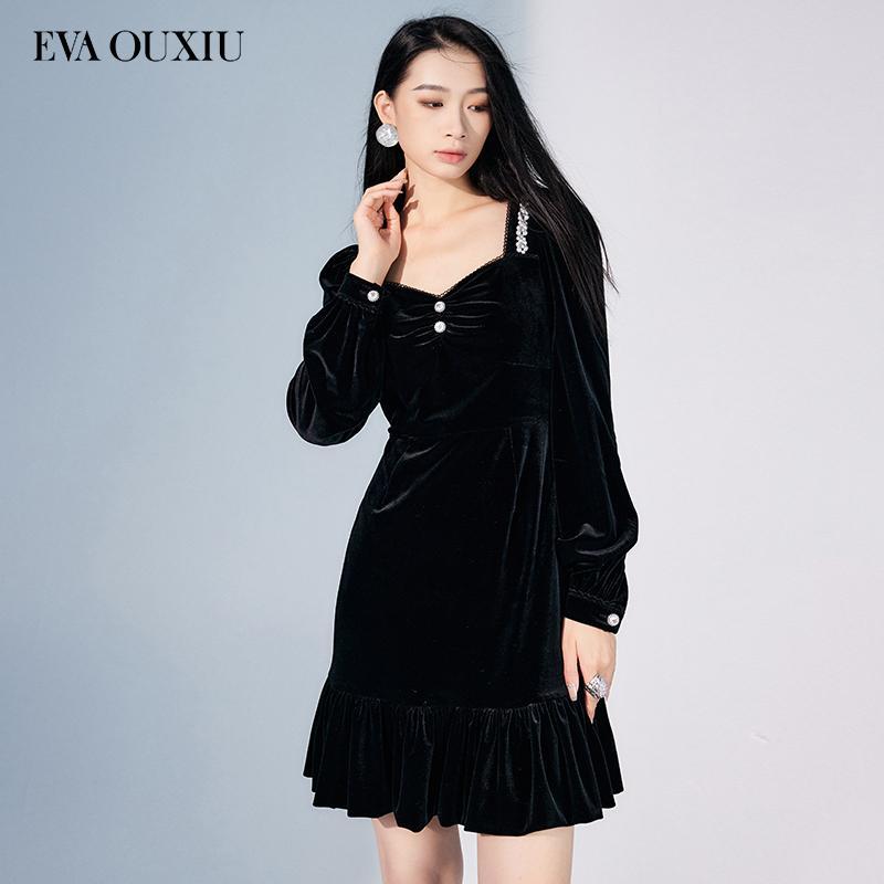 【小云总】EVA OUXIU/伊华欧秀连衣裙35KAQ3922