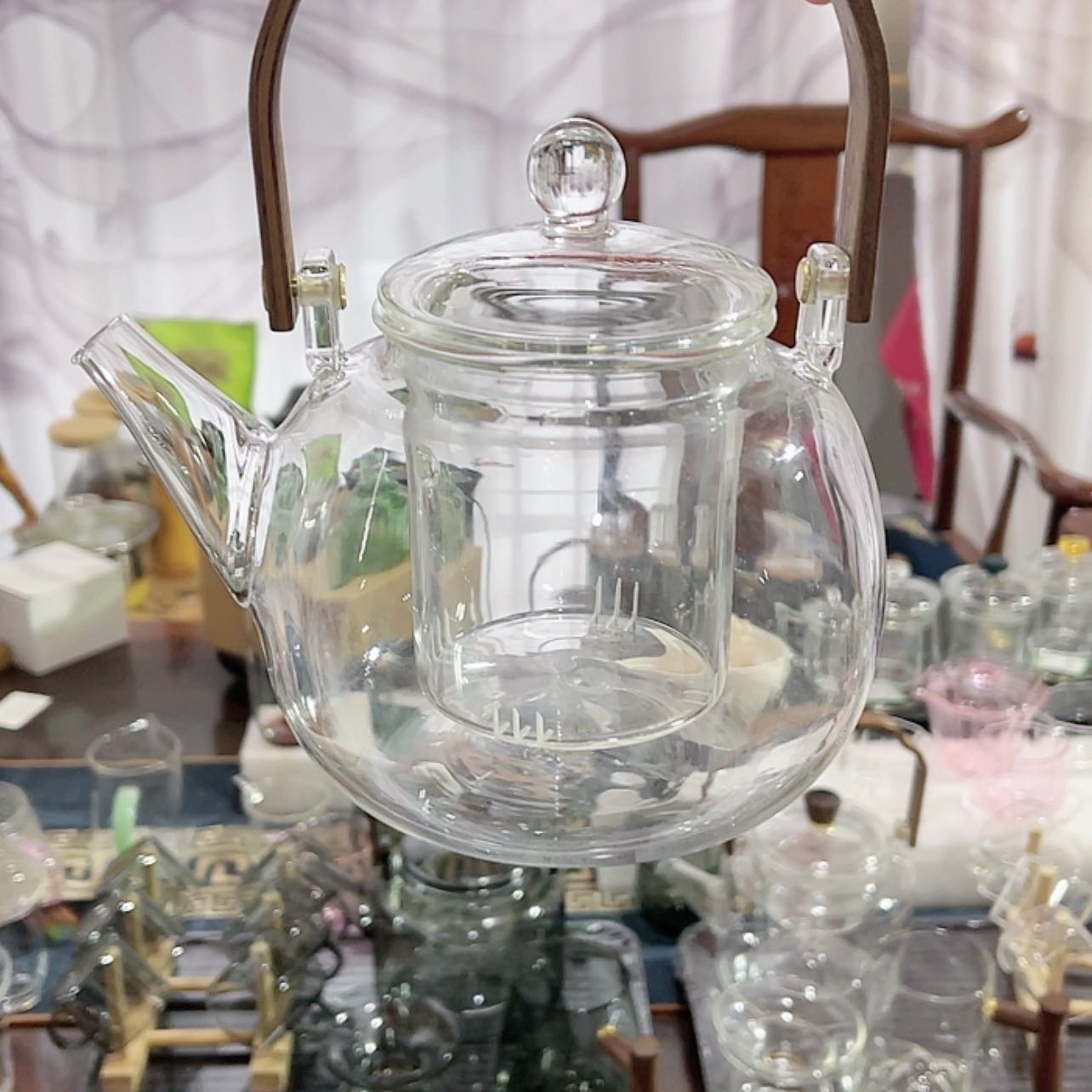 【闪购商品】玻璃煮茶壶