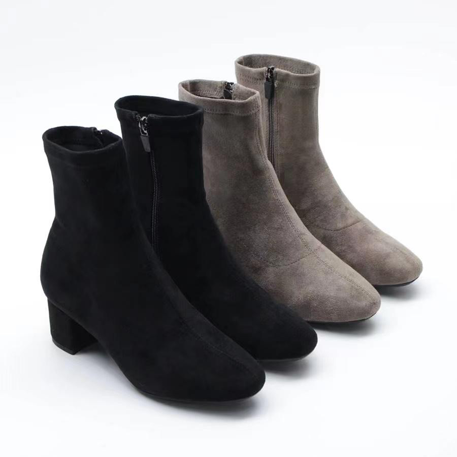 韩国5cm时尚靴百搭瘦瘦靴5301