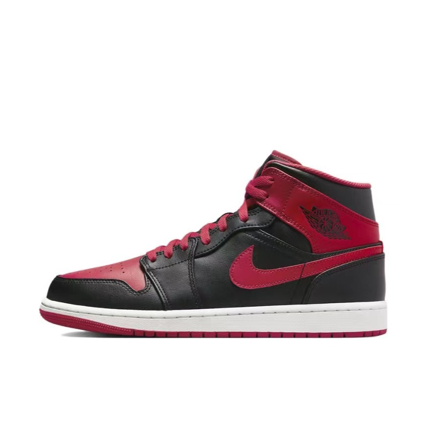 Nike/耐克Jordan Air Jordan 1 mid中帮复古篮球鞋男款DQ8426-060