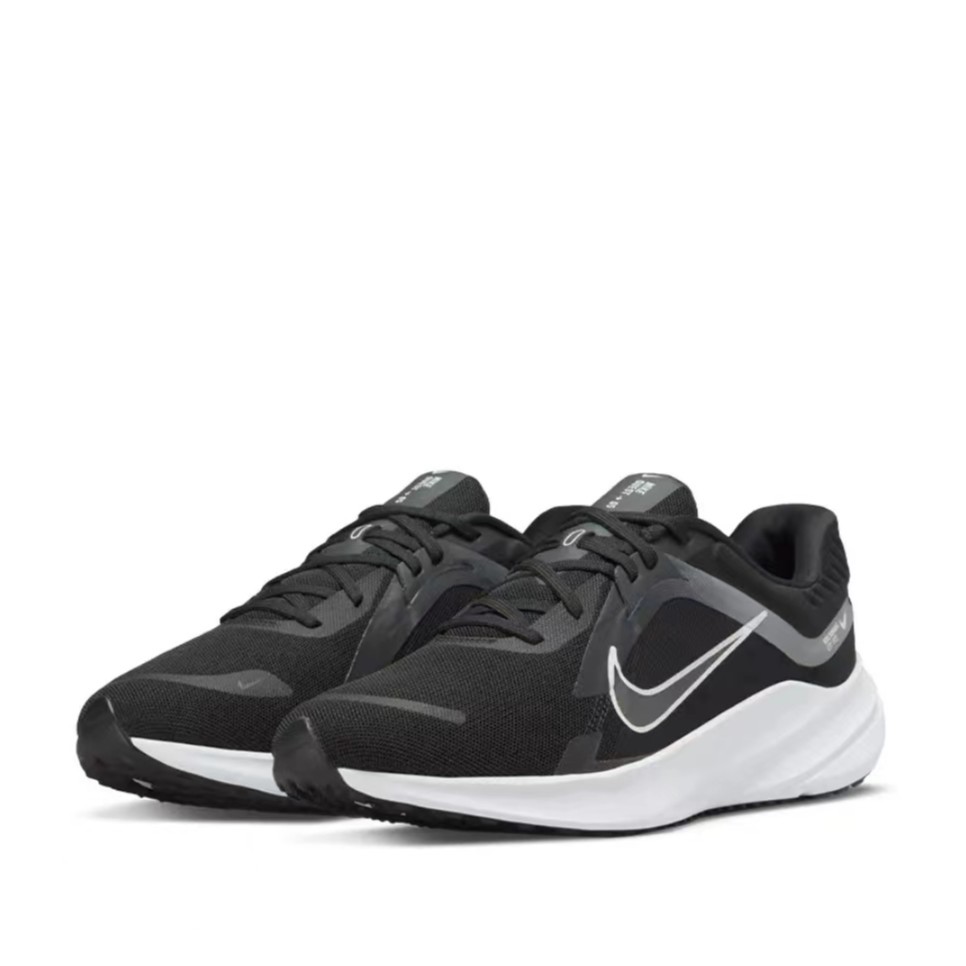 Nike/耐克Quest 5 透气 低帮 跑步鞋 男款 黑色 DD0204-001