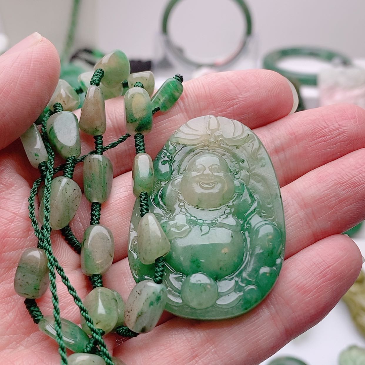 【闪购商品】独山玉吊坠未镶嵌阳**莉