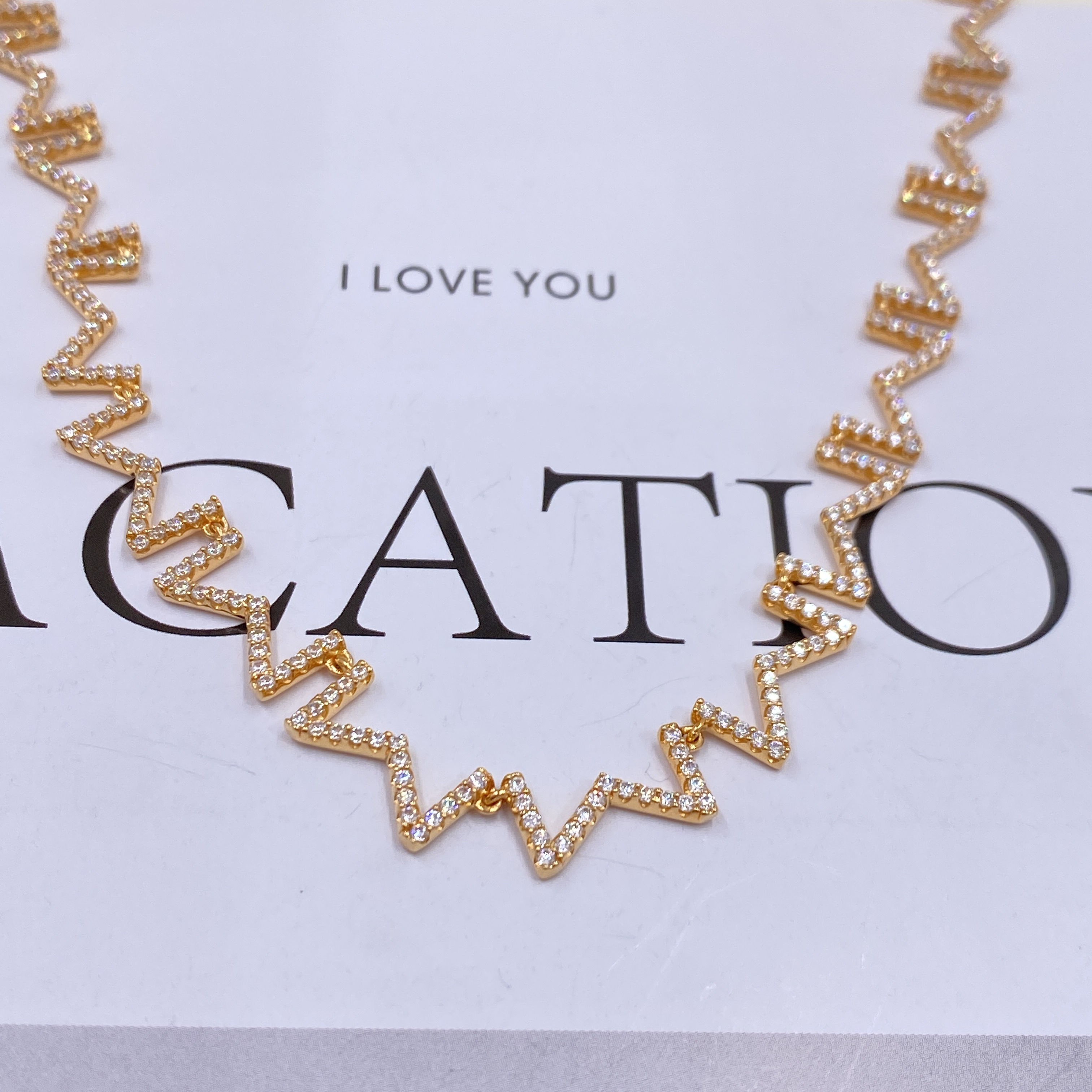 链子925银 【梵沙芙】新品璀璨M颈链韩剧女主惊艳亮相