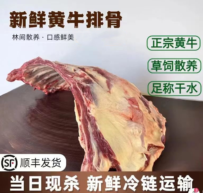 【牛排骨】焖 炖 红烧 煲汤 清汤 顺丰生鲜冷链包邮