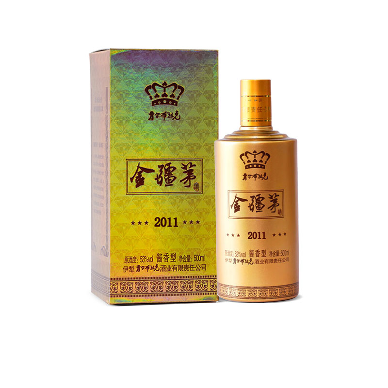 宽疆【伊犁酒业】金疆茅2011酱香坤沙酱香型古法酱酒品质53度500ml
