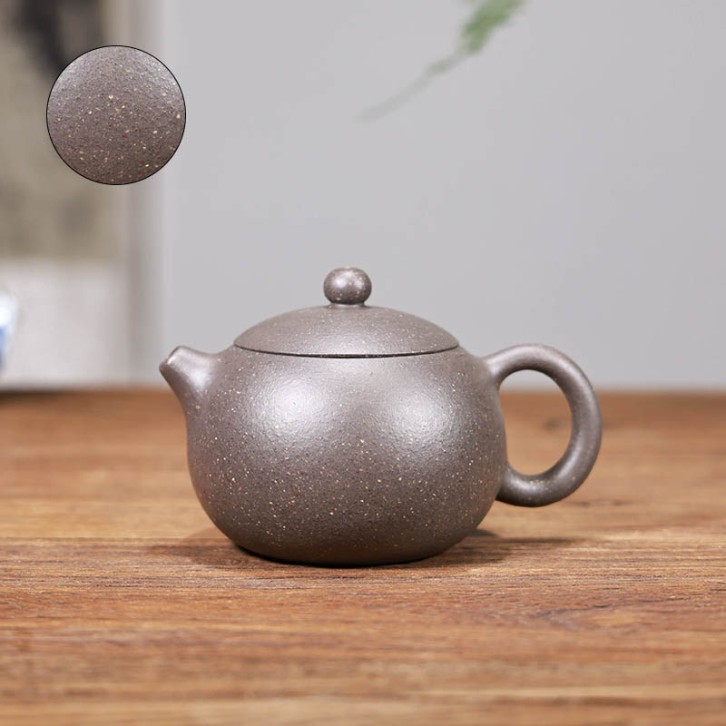 《西施》原矿精工半手 天青泥紫砂茶壶150cc