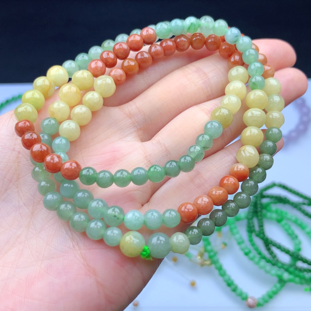 【闪购商品】翡翠手链未镶嵌