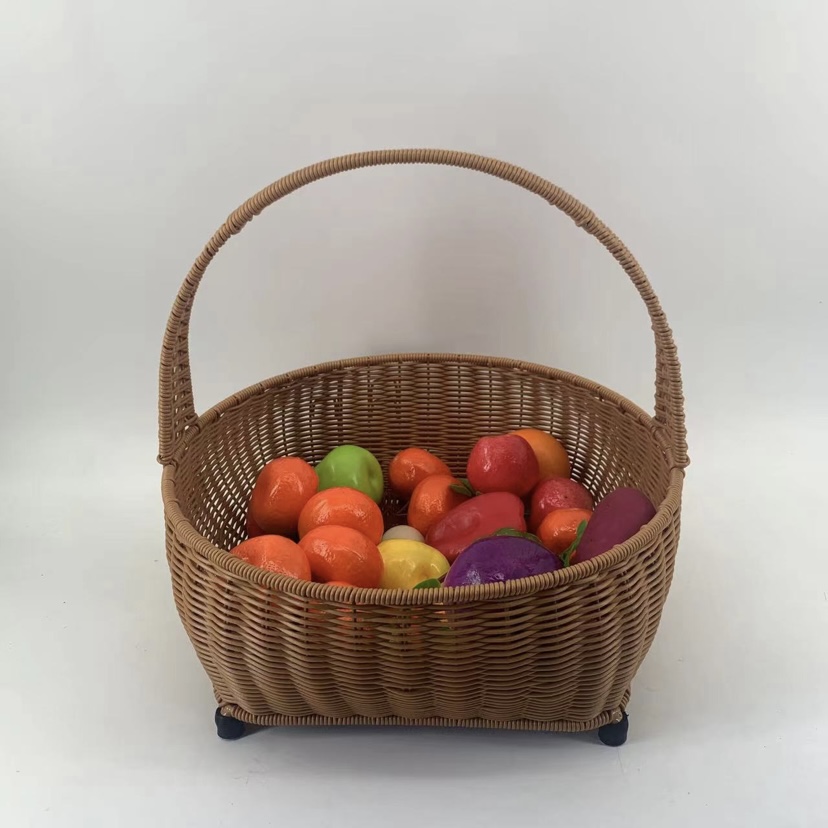 J10加固手提收纳筐收纳整理手工编织38*15