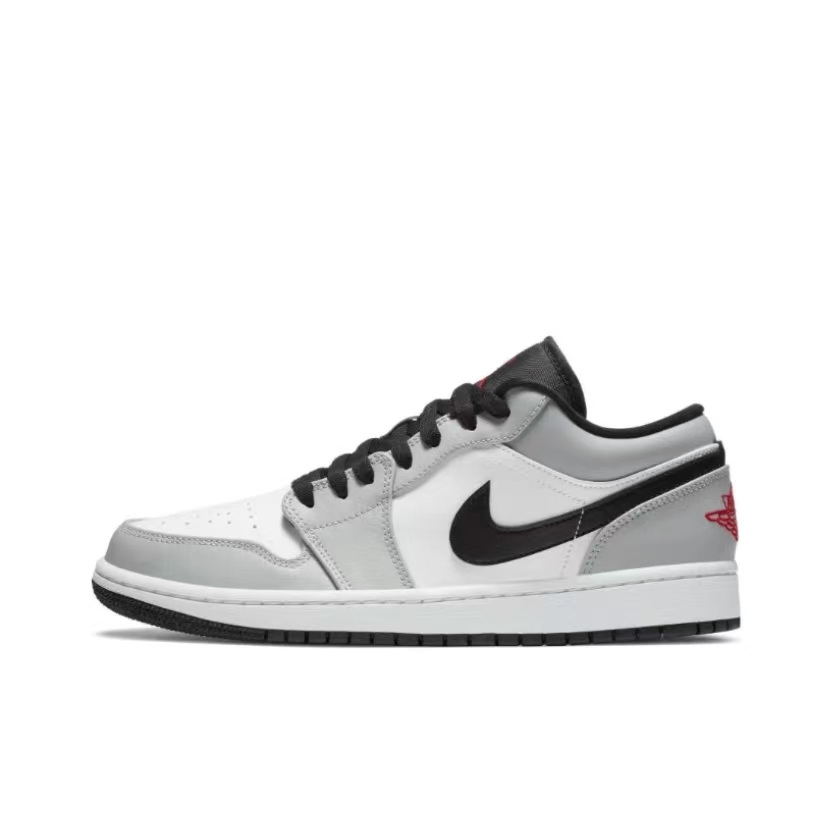 Air Jordan 1 Low AJ1 烟灰 黑白灰影子低帮篮球鞋 553558-030