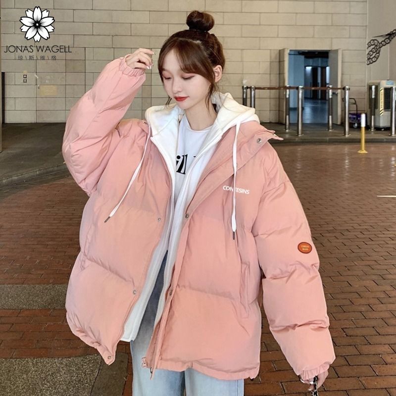 羽绒服女冬季2023新款加厚韩版宽松ins棉衣学生面包服棉袄外套