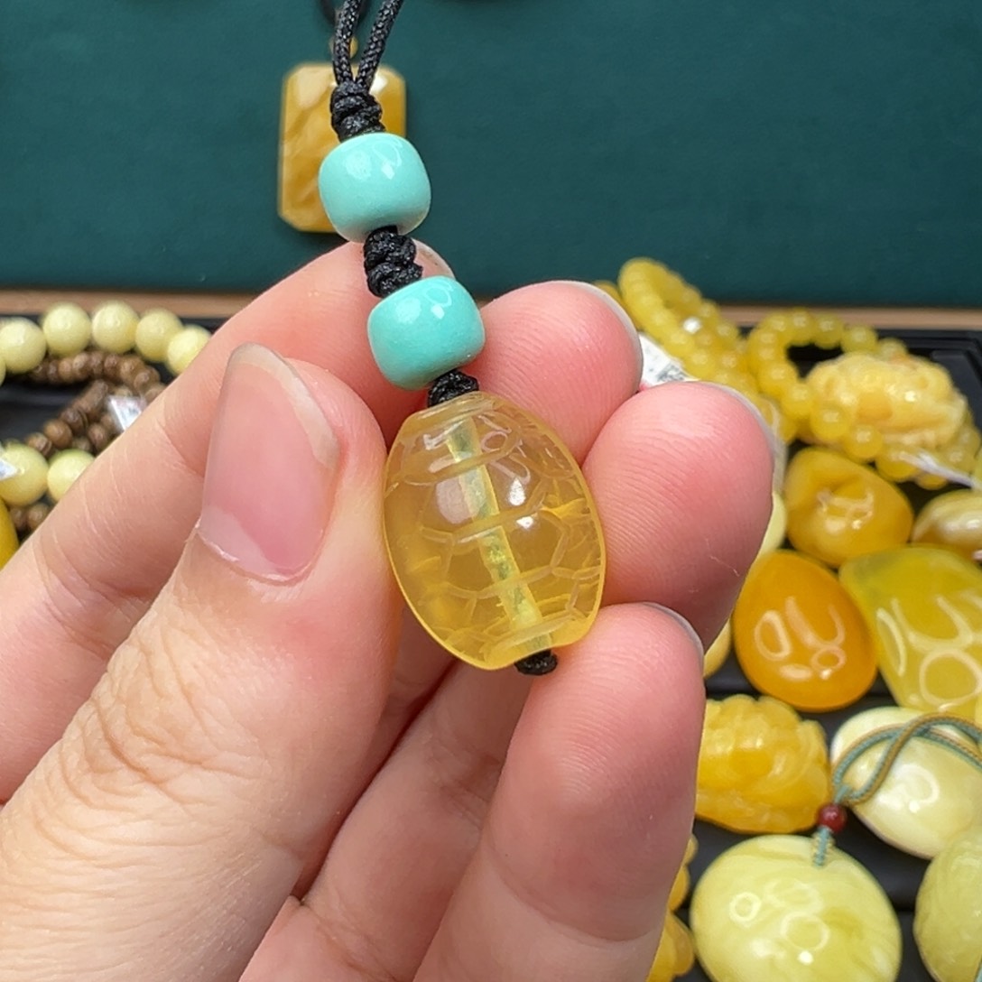 蜜蜡手串未镶嵌蜜蜡