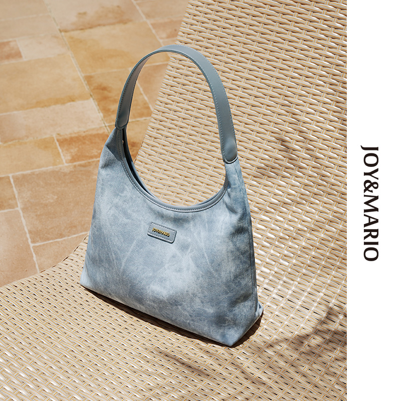 快樂瑪麗大容量托特包新款潮百搭通勤腋下包休闲包单肩包0156-JLM