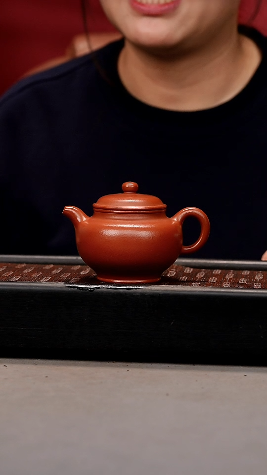 【闪购商品】紫砂茶壶朱泥全手掇只180cc